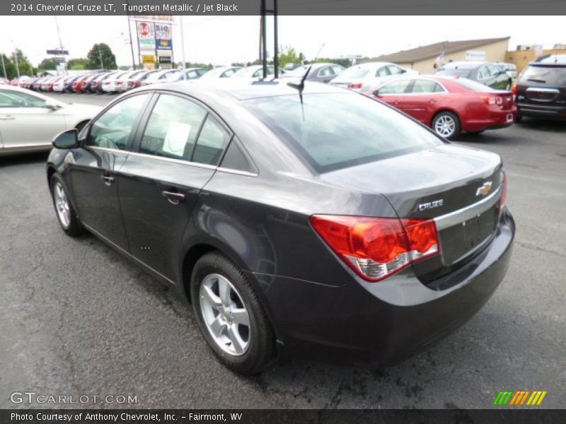 Tungsten Metallic / Jet Black 2014 Chevrolet Cruze LT