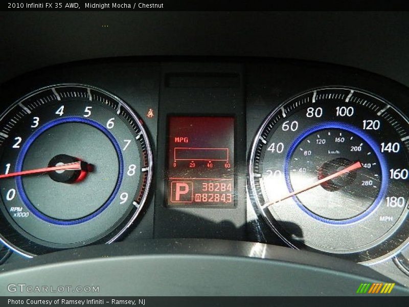  2010 FX 35 AWD 35 AWD Gauges