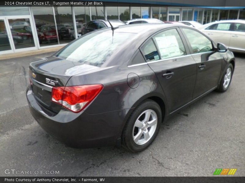 Tungsten Metallic / Jet Black 2014 Chevrolet Cruze LT