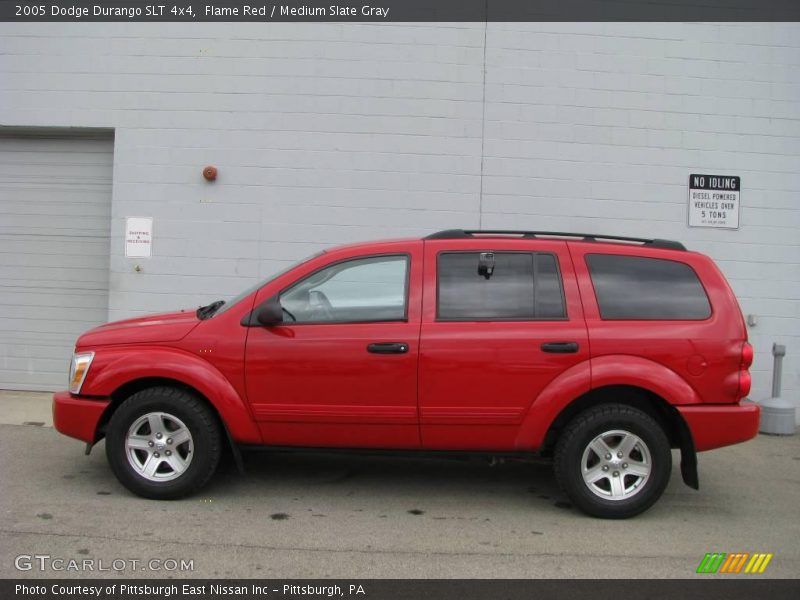 Flame Red / Medium Slate Gray 2005 Dodge Durango SLT 4x4