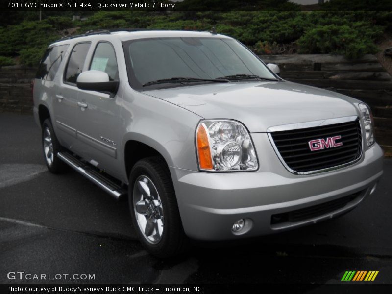 Quicksilver Metallic / Ebony 2013 GMC Yukon XL SLT 4x4