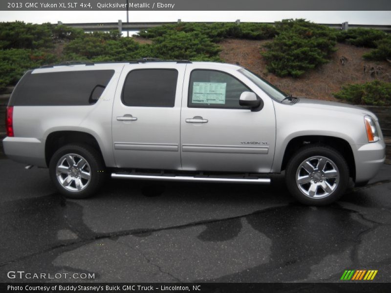 Quicksilver Metallic / Ebony 2013 GMC Yukon XL SLT 4x4