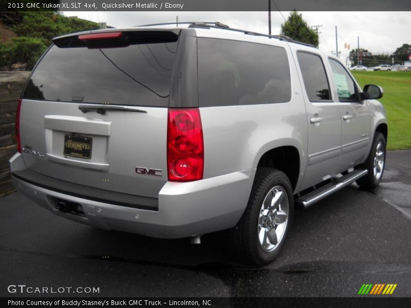 Quicksilver Metallic / Ebony 2013 GMC Yukon XL SLT 4x4