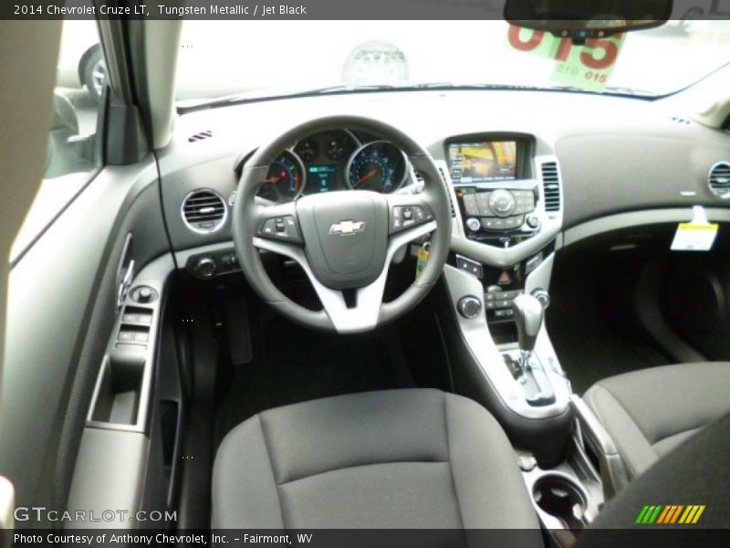Tungsten Metallic / Jet Black 2014 Chevrolet Cruze LT