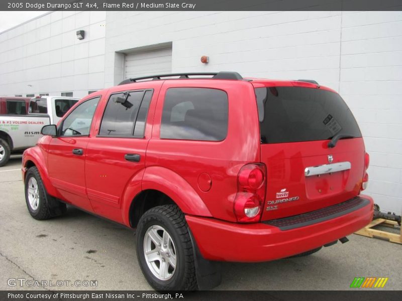 Flame Red / Medium Slate Gray 2005 Dodge Durango SLT 4x4