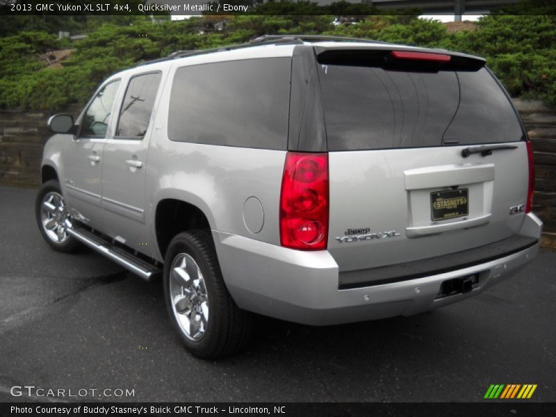 Quicksilver Metallic / Ebony 2013 GMC Yukon XL SLT 4x4