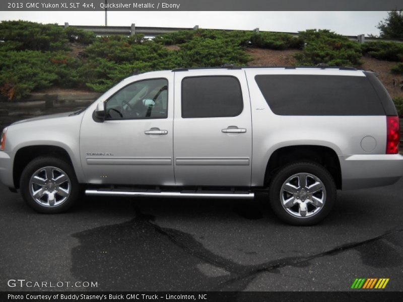 Quicksilver Metallic / Ebony 2013 GMC Yukon XL SLT 4x4