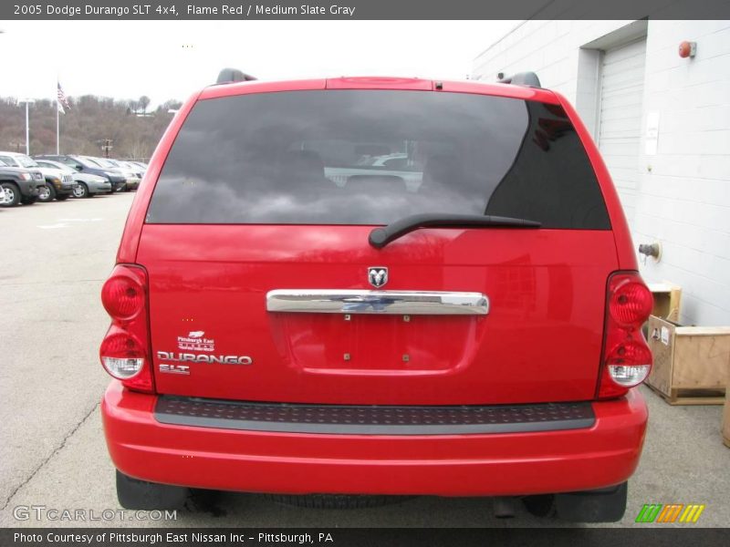 Flame Red / Medium Slate Gray 2005 Dodge Durango SLT 4x4
