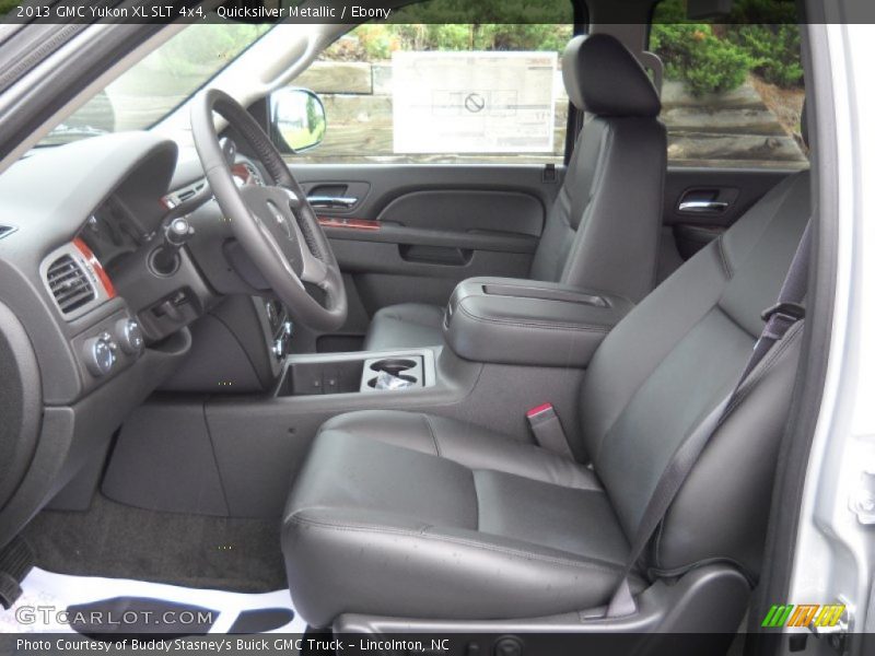 Quicksilver Metallic / Ebony 2013 GMC Yukon XL SLT 4x4