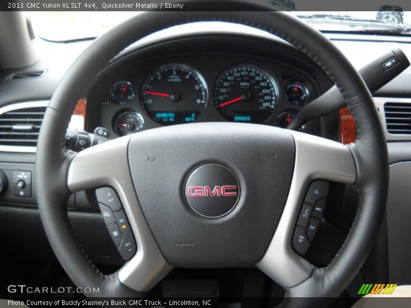 Quicksilver Metallic / Ebony 2013 GMC Yukon XL SLT 4x4