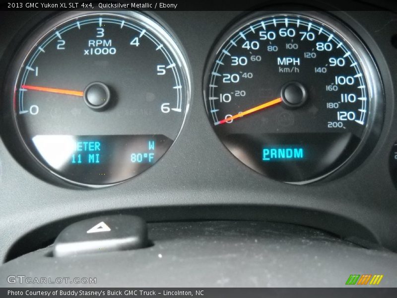 Quicksilver Metallic / Ebony 2013 GMC Yukon XL SLT 4x4