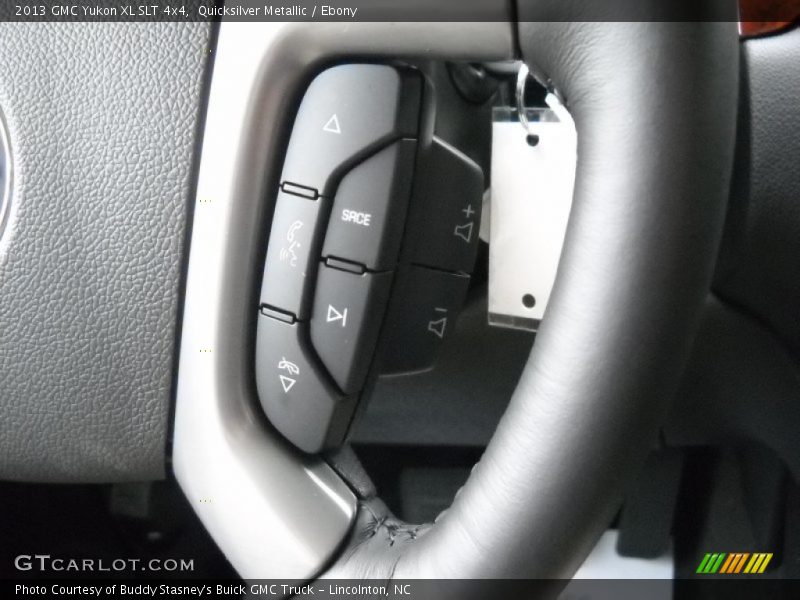 Quicksilver Metallic / Ebony 2013 GMC Yukon XL SLT 4x4