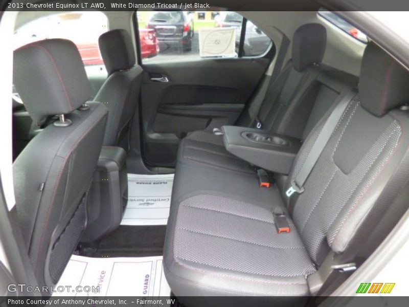 White Diamond Tricoat / Jet Black 2013 Chevrolet Equinox LT AWD