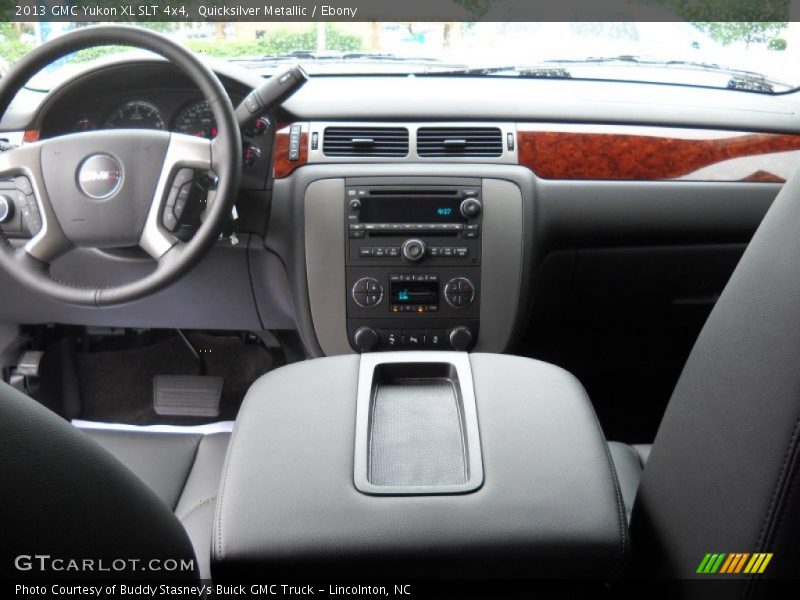 Quicksilver Metallic / Ebony 2013 GMC Yukon XL SLT 4x4