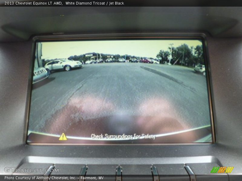 White Diamond Tricoat / Jet Black 2013 Chevrolet Equinox LT AWD