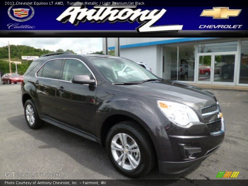 Tungsten Metallic / Light Titanium/Jet Black 2013 Chevrolet Equinox LT AWD