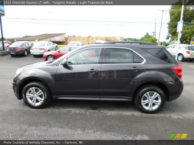 Tungsten Metallic / Light Titanium/Jet Black 2013 Chevrolet Equinox LT AWD