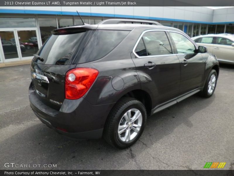 Tungsten Metallic / Light Titanium/Jet Black 2013 Chevrolet Equinox LT AWD