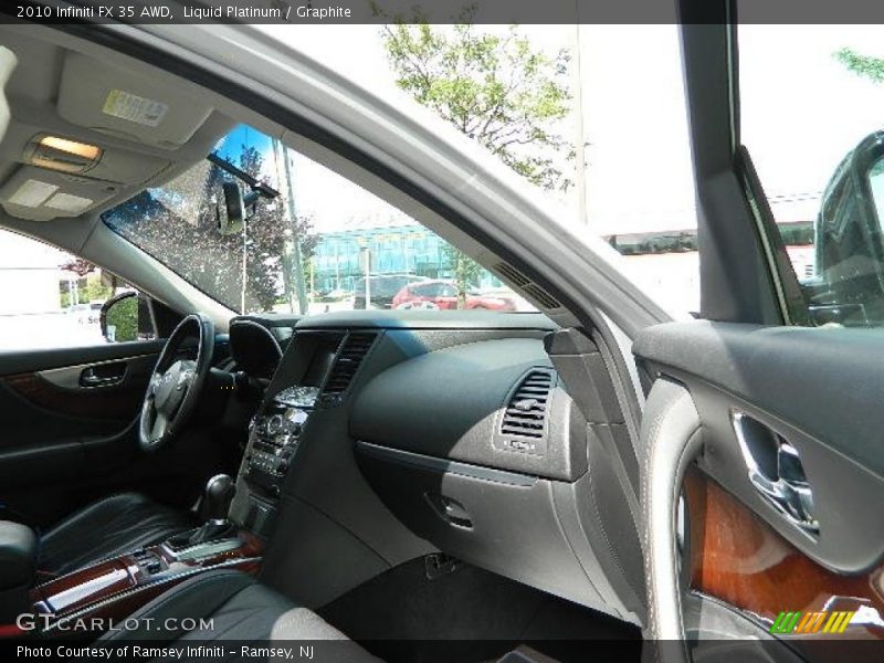 Liquid Platinum / Graphite 2010 Infiniti FX 35 AWD