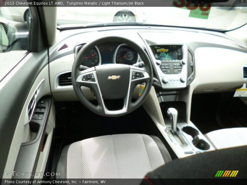 Tungsten Metallic / Light Titanium/Jet Black 2013 Chevrolet Equinox LT AWD