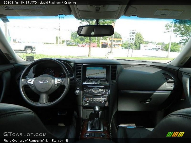 Liquid Platinum / Graphite 2010 Infiniti FX 35 AWD
