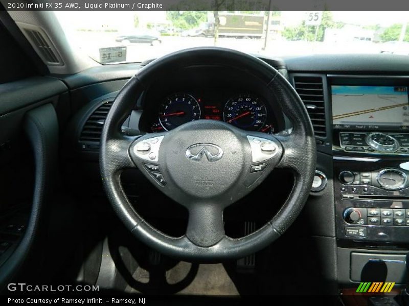 Liquid Platinum / Graphite 2010 Infiniti FX 35 AWD