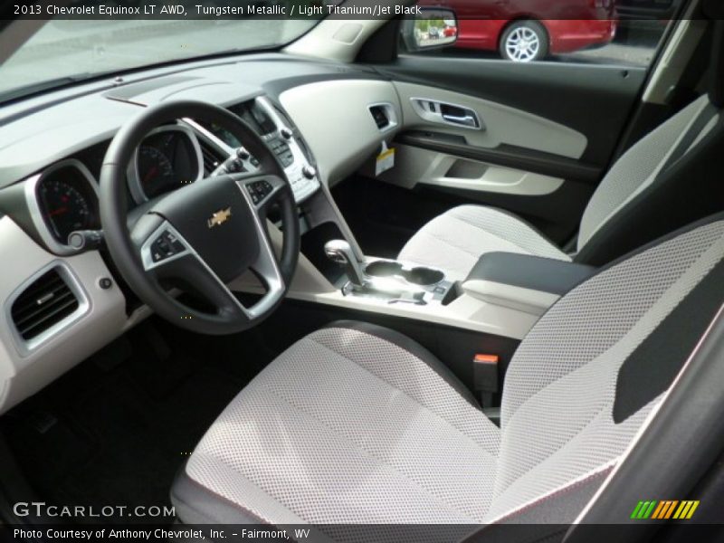 Tungsten Metallic / Light Titanium/Jet Black 2013 Chevrolet Equinox LT AWD