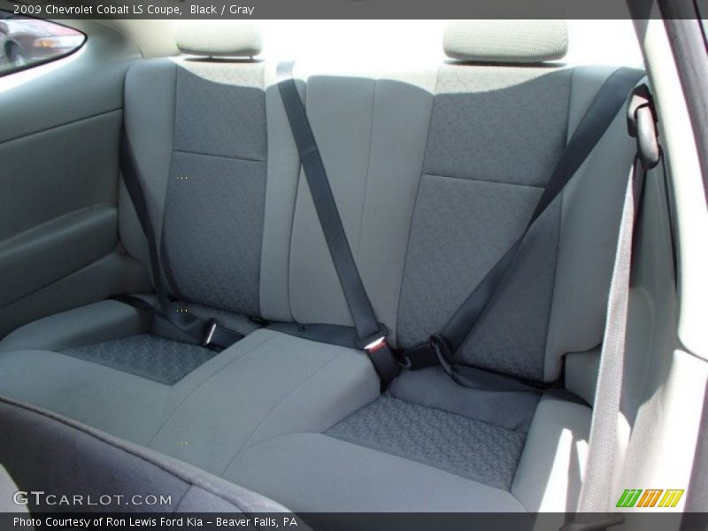 Black / Gray 2009 Chevrolet Cobalt LS Coupe