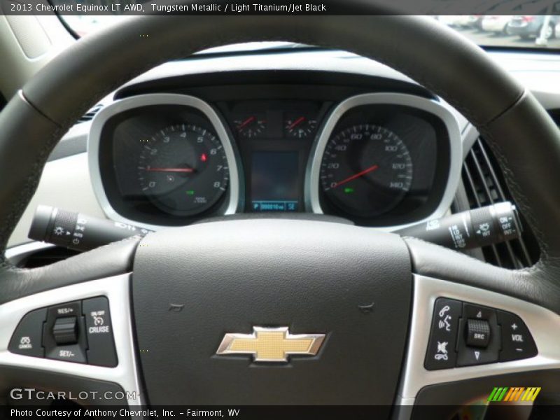 Tungsten Metallic / Light Titanium/Jet Black 2013 Chevrolet Equinox LT AWD