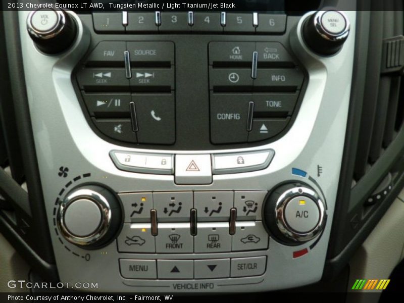 Tungsten Metallic / Light Titanium/Jet Black 2013 Chevrolet Equinox LT AWD