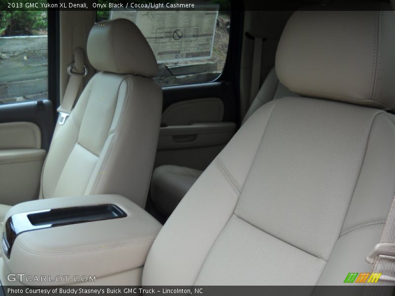 Onyx Black / Cocoa/Light Cashmere 2013 GMC Yukon XL Denali