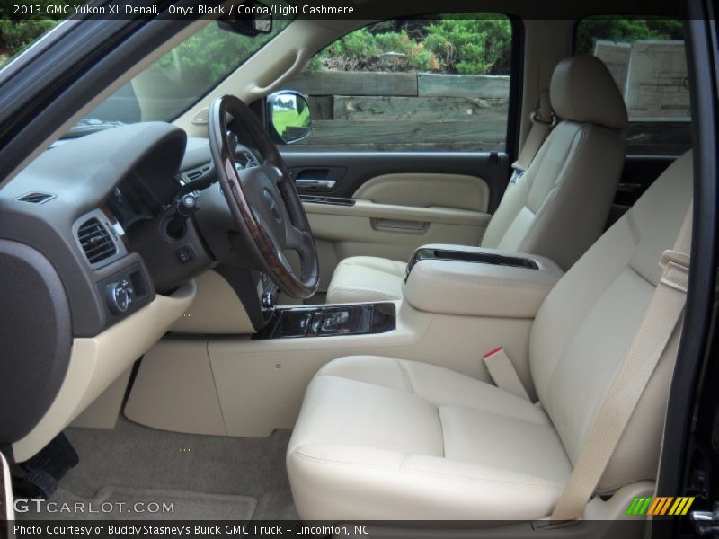 Onyx Black / Cocoa/Light Cashmere 2013 GMC Yukon XL Denali
