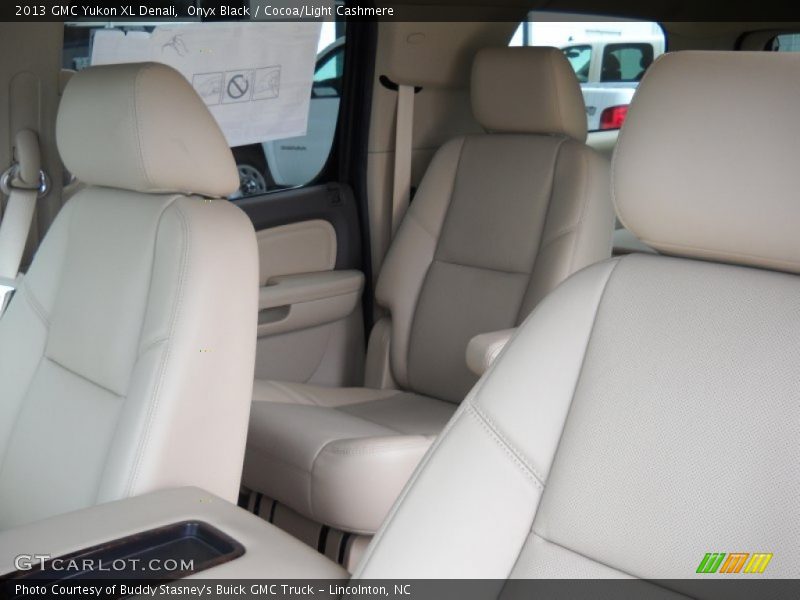 Onyx Black / Cocoa/Light Cashmere 2013 GMC Yukon XL Denali