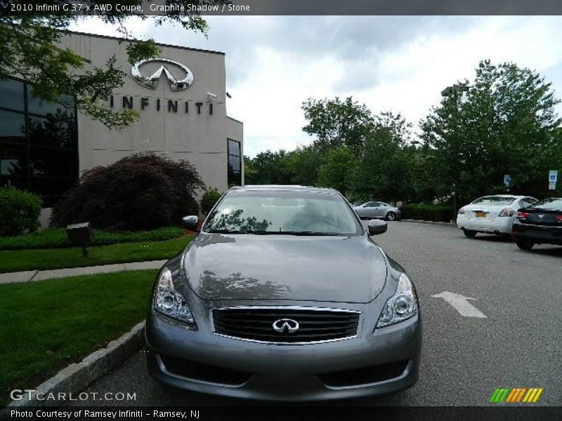 Graphite Shadow / Stone 2010 Infiniti G 37 x AWD Coupe