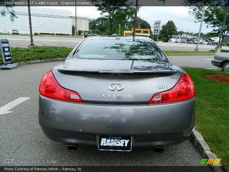 Graphite Shadow / Stone 2010 Infiniti G 37 x AWD Coupe