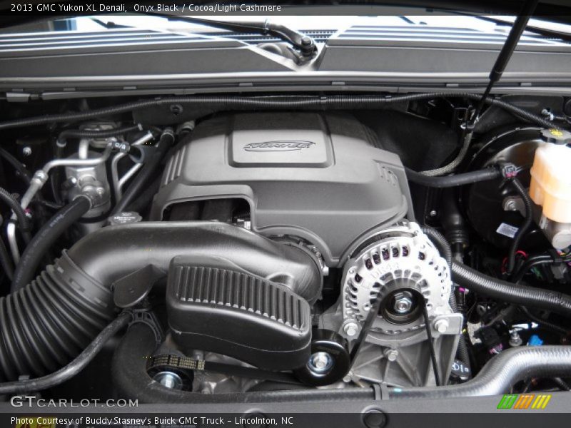 Onyx Black / Cocoa/Light Cashmere 2013 GMC Yukon XL Denali