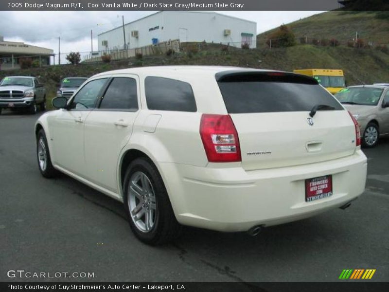 Cool Vanilla White / Dark Slate Gray/Medium Slate Gray 2005 Dodge Magnum R/T