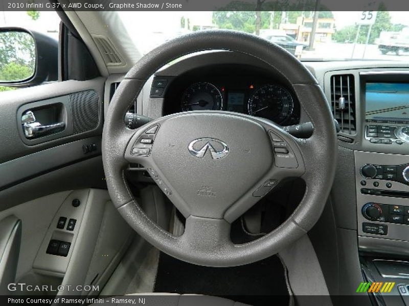 Graphite Shadow / Stone 2010 Infiniti G 37 x AWD Coupe