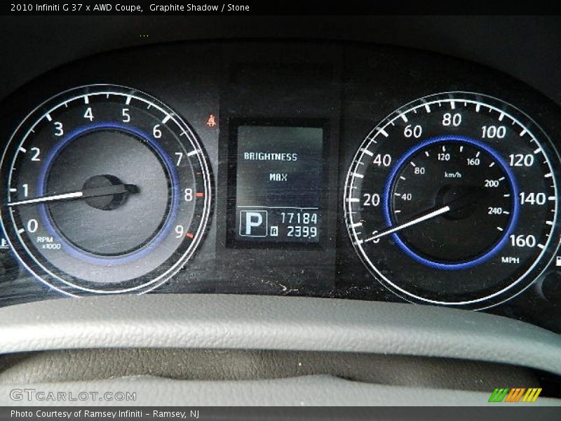 Graphite Shadow / Stone 2010 Infiniti G 37 x AWD Coupe