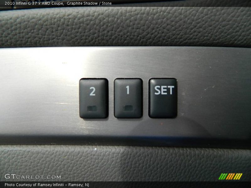 Graphite Shadow / Stone 2010 Infiniti G 37 x AWD Coupe