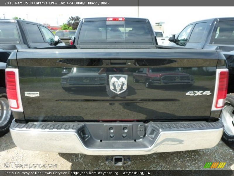 Black / Black 2013 Ram 3500 Laramie Crew Cab 4x4 Dually