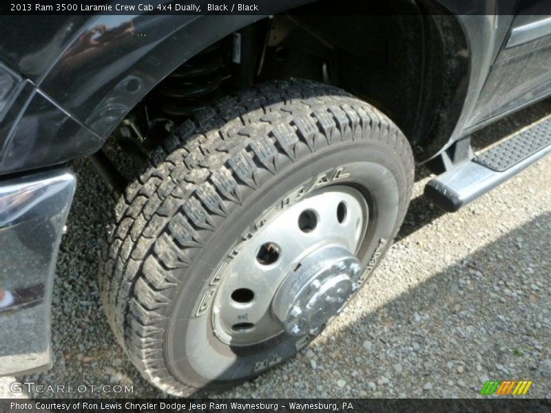 Black / Black 2013 Ram 3500 Laramie Crew Cab 4x4 Dually