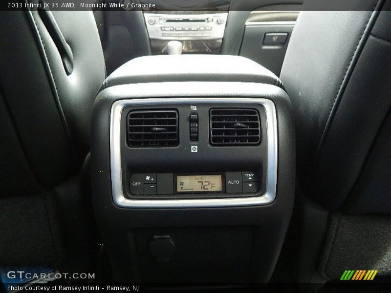 Moonlight White / Graphite 2013 Infiniti JX 35 AWD