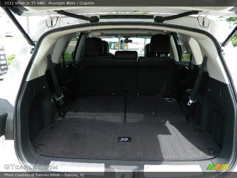Moonlight White / Graphite 2013 Infiniti JX 35 AWD