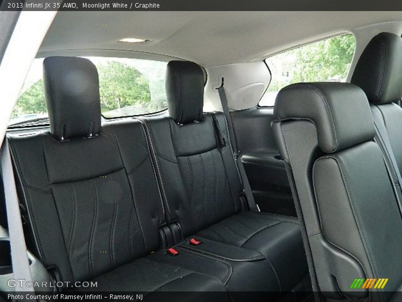 Moonlight White / Graphite 2013 Infiniti JX 35 AWD