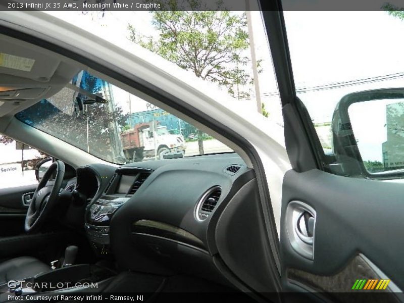 Moonlight White / Graphite 2013 Infiniti JX 35 AWD
