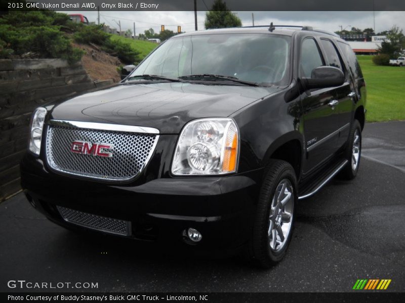 Onyx Black / Ebony 2013 GMC Yukon Denali AWD