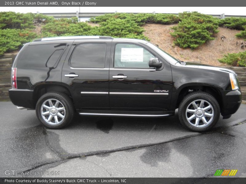 Onyx Black / Ebony 2013 GMC Yukon Denali AWD