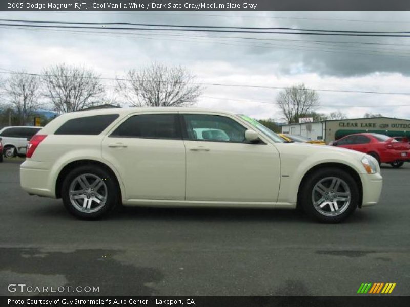 Cool Vanilla White / Dark Slate Gray/Medium Slate Gray 2005 Dodge Magnum R/T