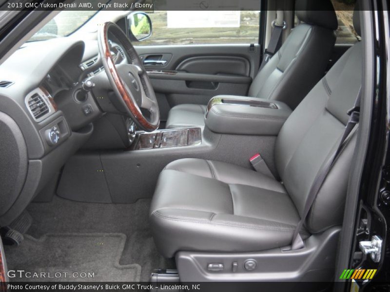 Onyx Black / Ebony 2013 GMC Yukon Denali AWD
